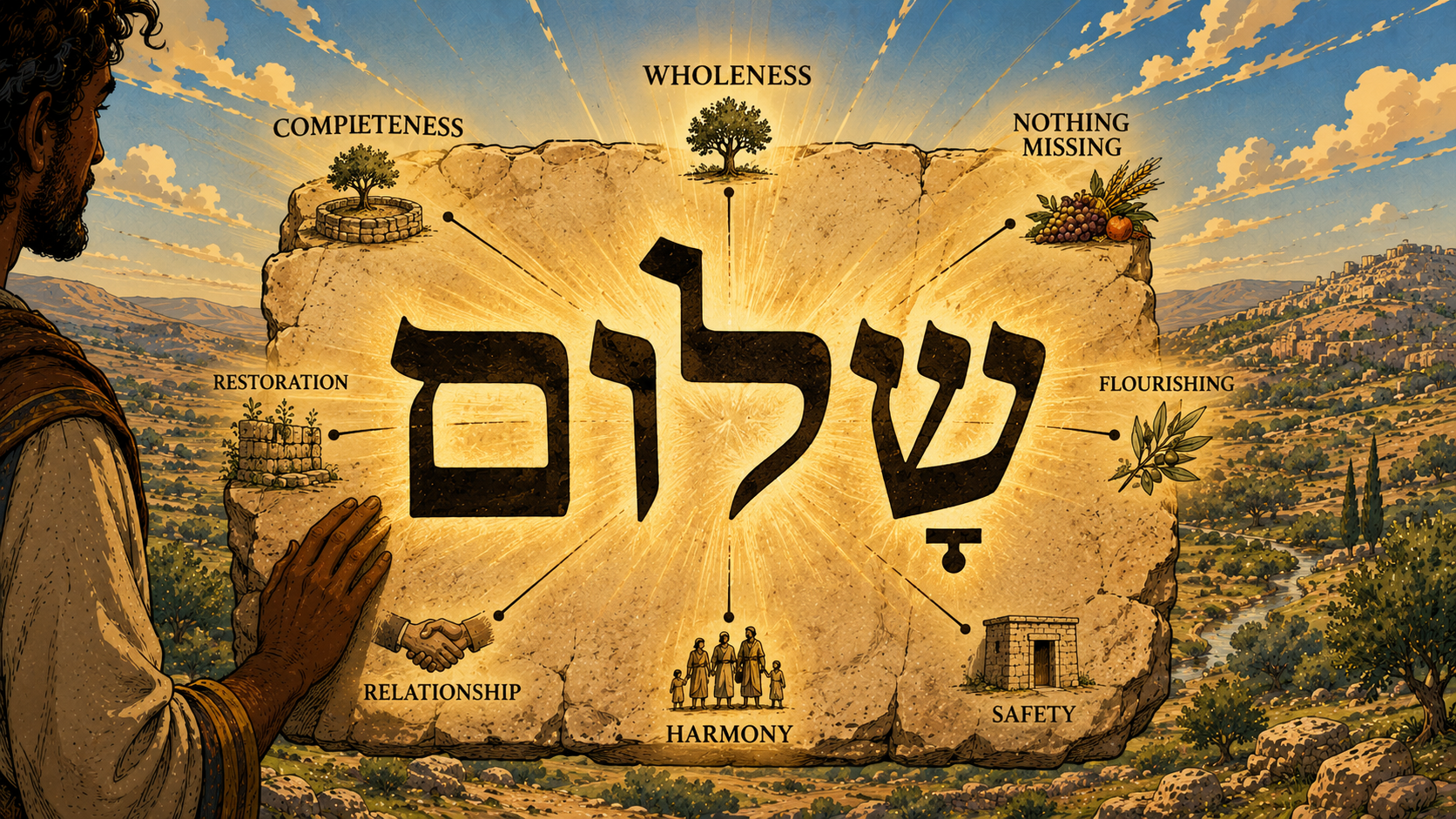 Hello or Shalom — the meaning of the Hebrew word shalom