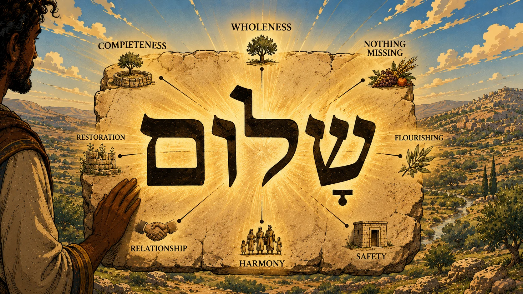 Shalom no significa hola — el significado de la palabra hebrea shalom