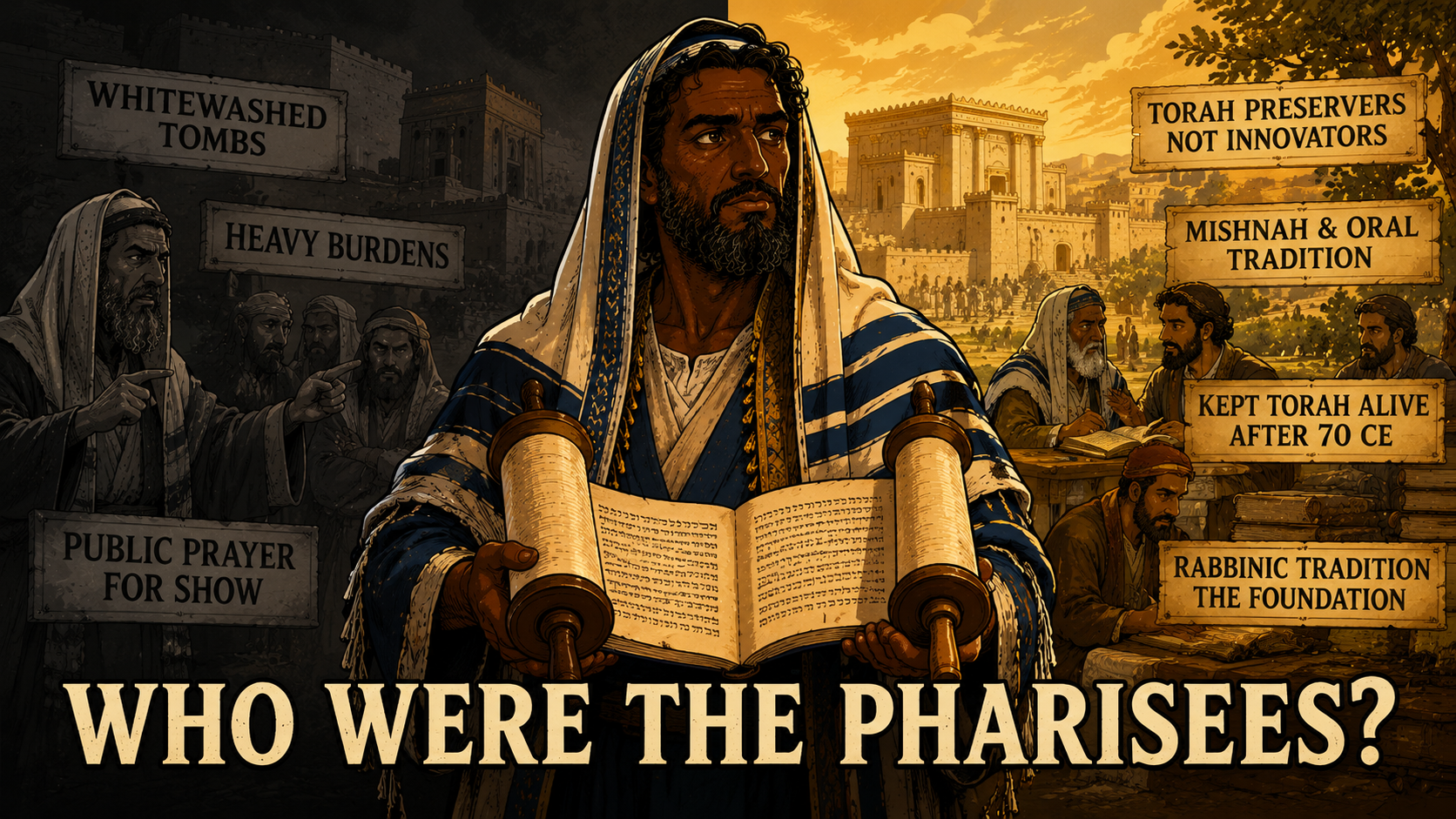 Who Were the Pharisees — history and scripture
