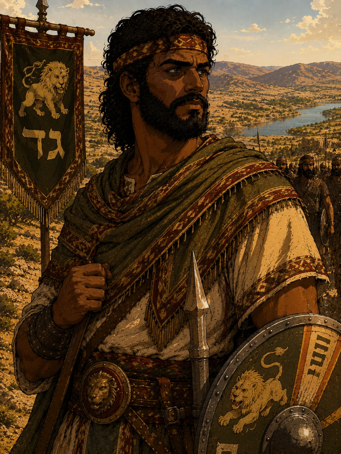 Gad — First Son of Zilpah, Seventh Born Overall, Tribe of Gad