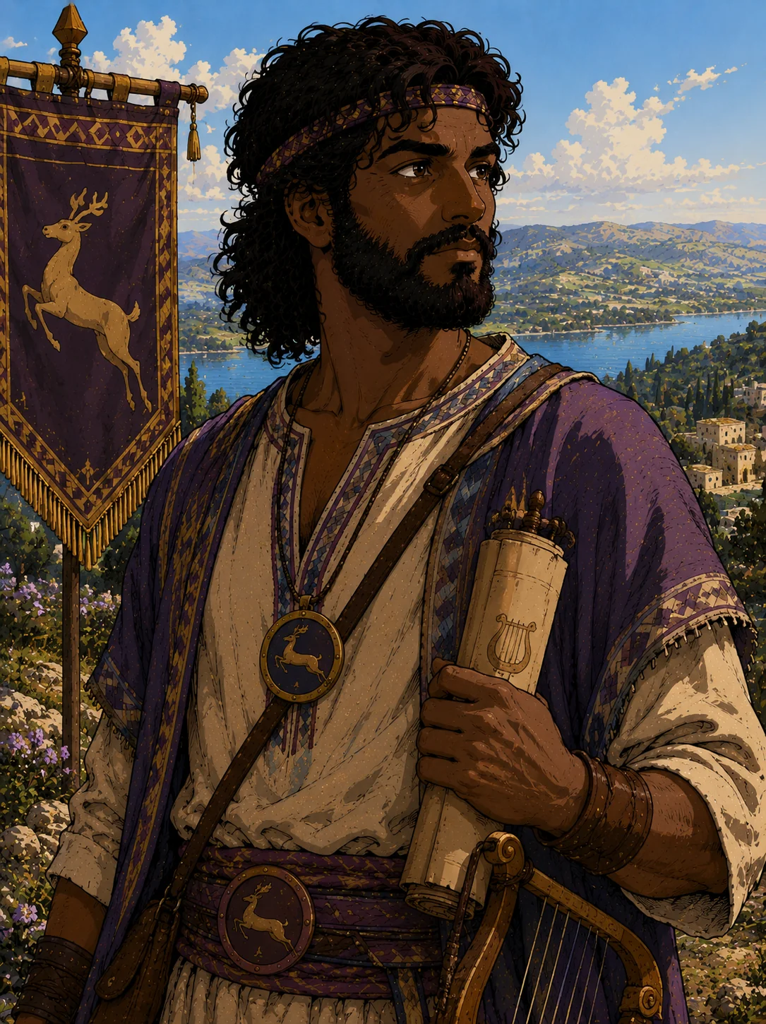 Naphtali — Second Son of Bilhah, Sixth Born, Tribe of Upper Galilee