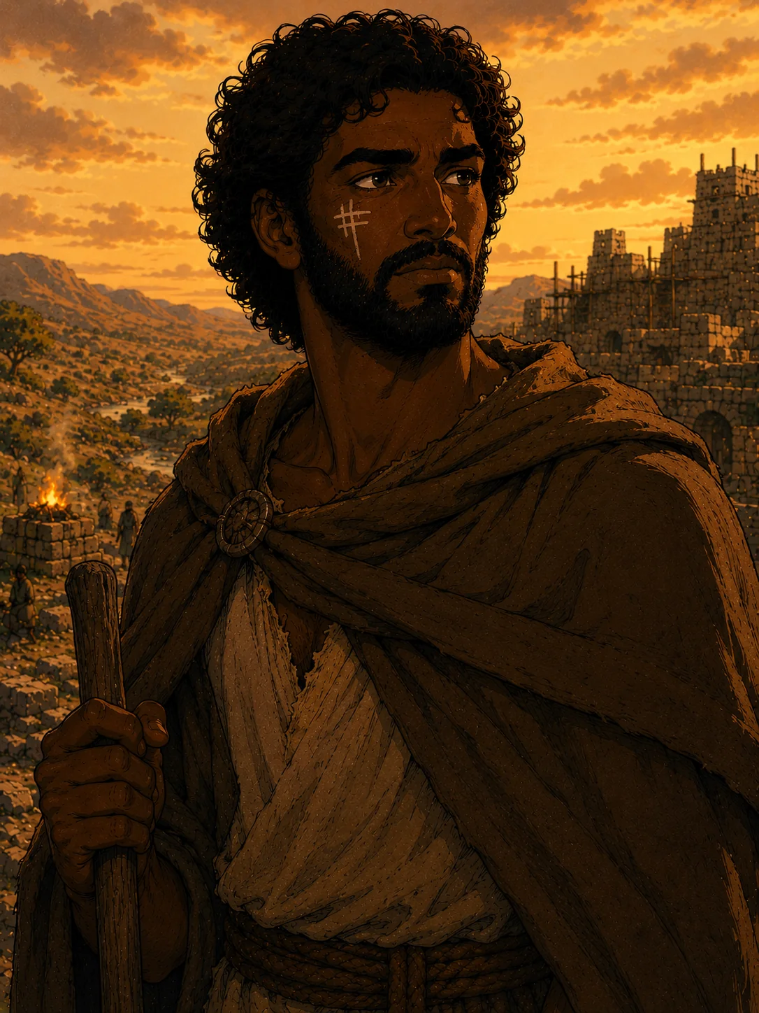 Kayin (Cain) — firstborn of Adam and Eve, who slew his brother Abel and was marked and exiled by God
