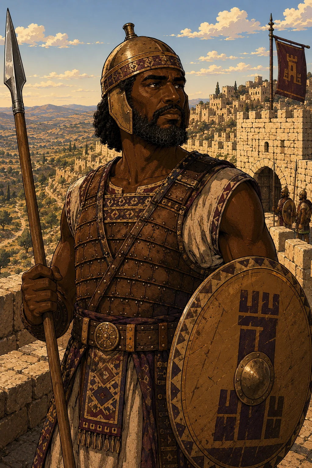 Jebusite — son of Canaan, ancestor of the people who held Jerusalem until David conquered it and made it his eternal capital