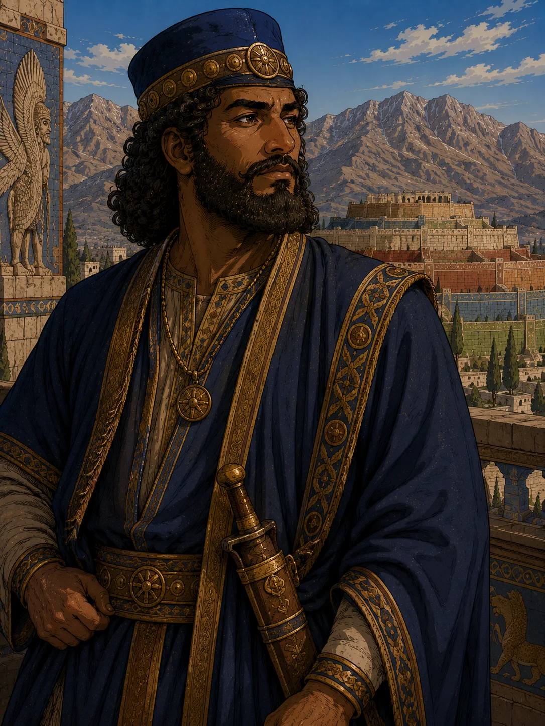 Madai — son of Japheth, progenitor of the Medes; the great power that destroyed Nineveh and became Persia's northern ally