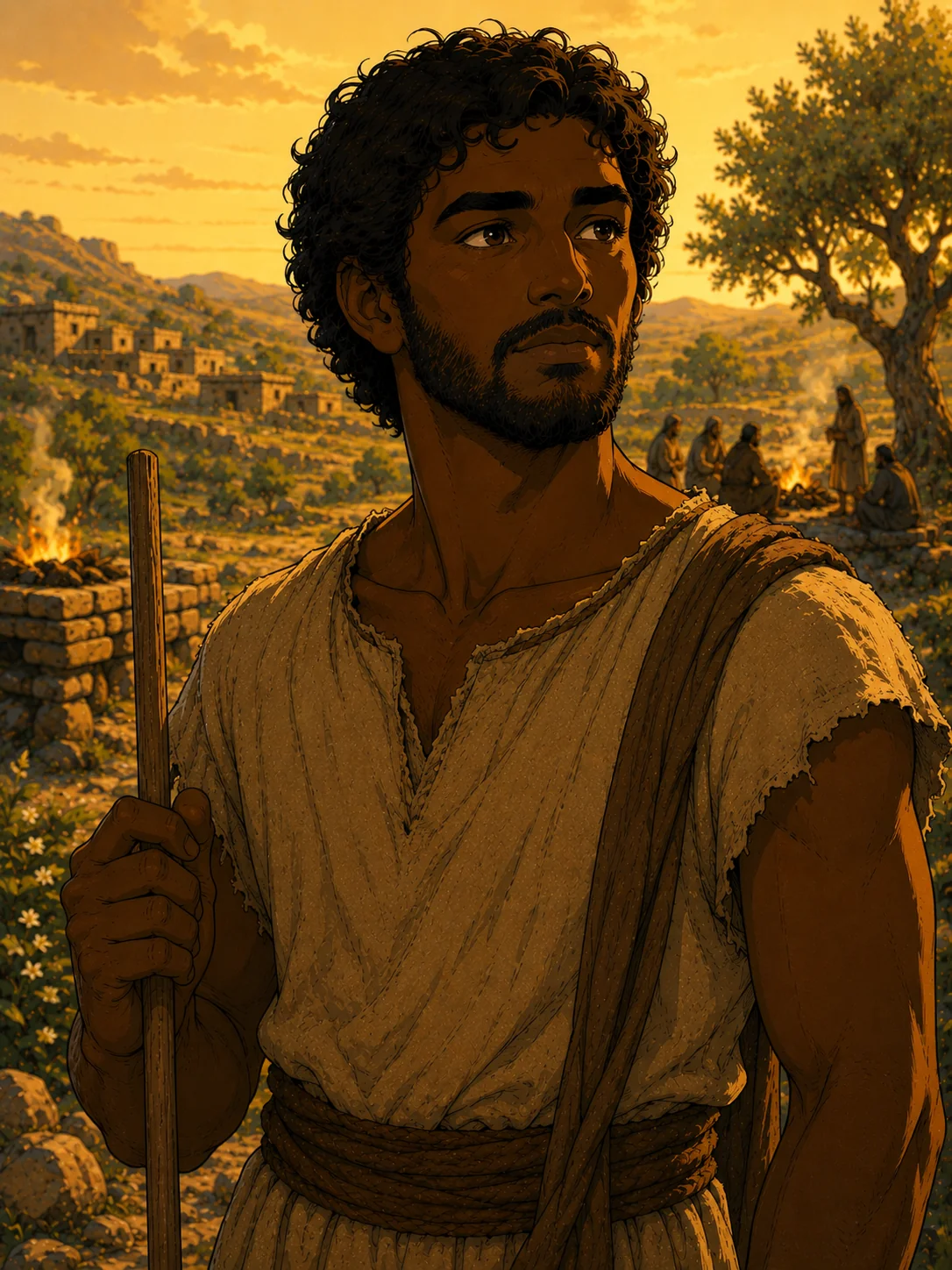 Shet (Seth) — appointed by God as another seed in place of Abel; through him flows the covenant line to Noah